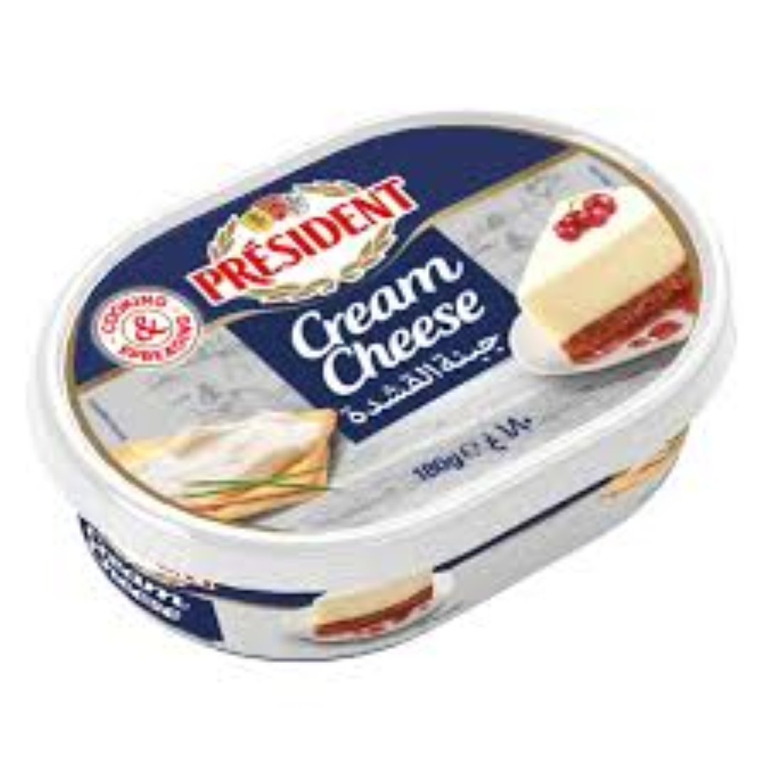 PRESIDENT CREAM CHEESE 180G